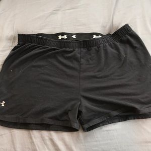Black under armour shorts
